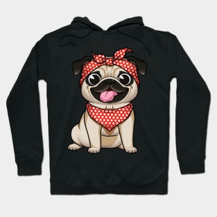 Pug-Mama: A Mother's Love in a Precious Pug Package Hoodie